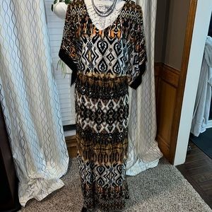 Beautiful Kimono Style Maxi Sun Dress.